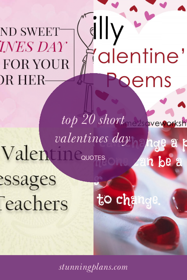 Top 20 Short Valentines Day Quotes Home, Family, Style and Art Ideas